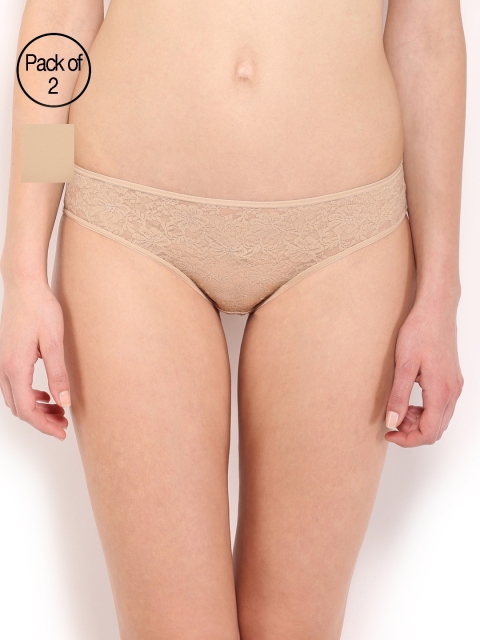 

Amante Women Pack of 2 Briefs, Nude