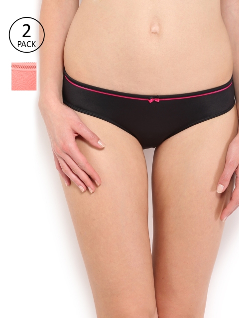 

Amante Women Pack of 2 Briefs, Pink