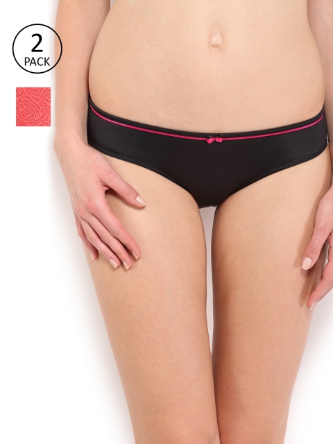 

Amante Women Pack of 2 Briefs, Black