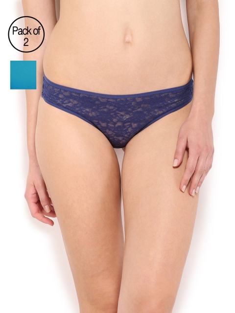 

Amante Women Pack of 2 Blue Briefs