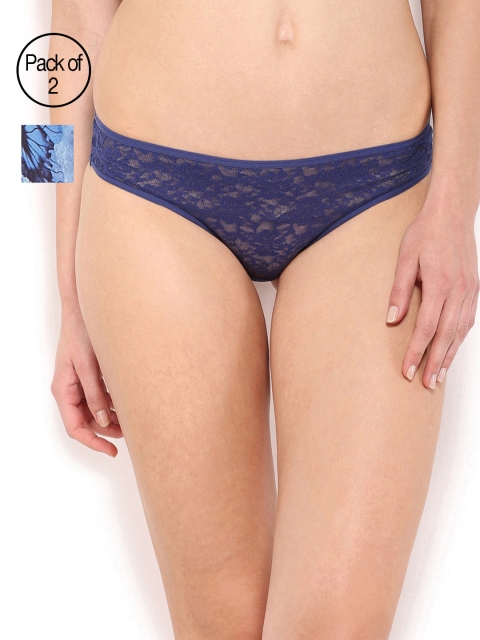 

Amante Women Pack of 2 Briefs, Blue