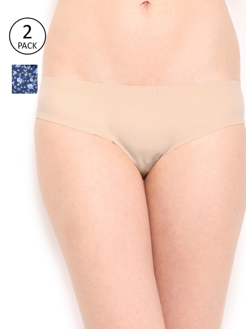 

Amante Women Pack of 2 Briefs, Nude