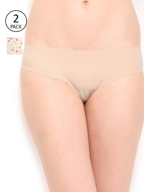 

Amante Women Pack of 2 Briefs, Nude