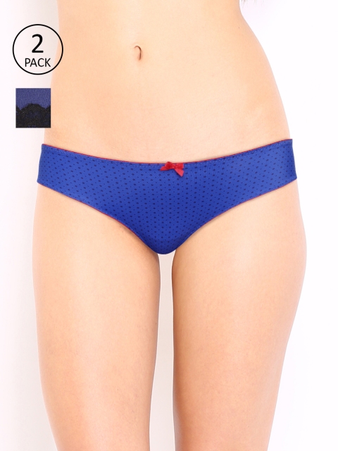 

Amante Women Pack of 2 Briefs, Blue
