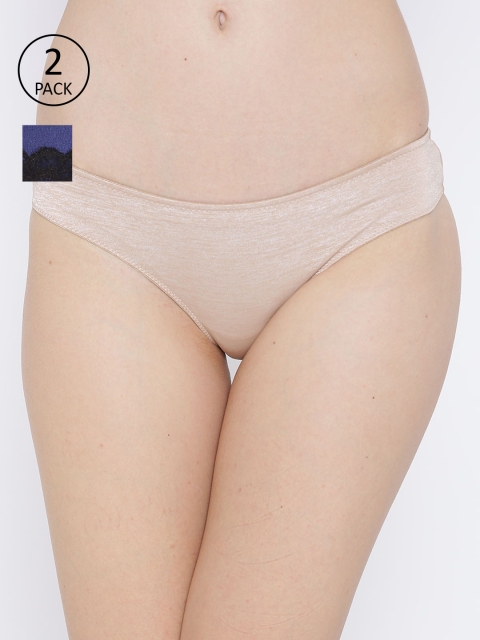 

Amante Women Pack of 2 Briefs, Beige