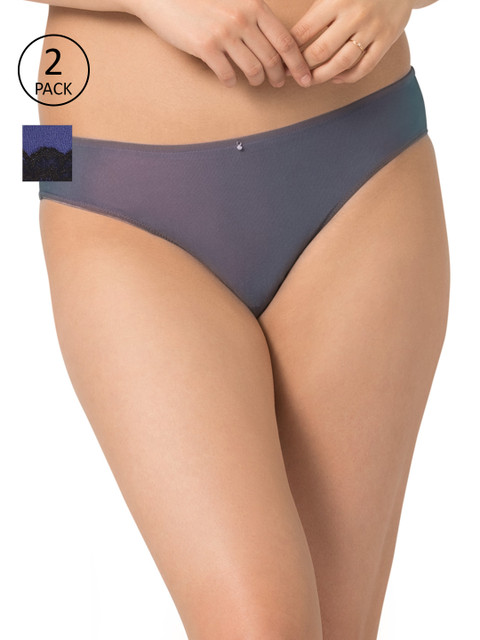 

Amante Women Pack of 2 Briefs, Purple