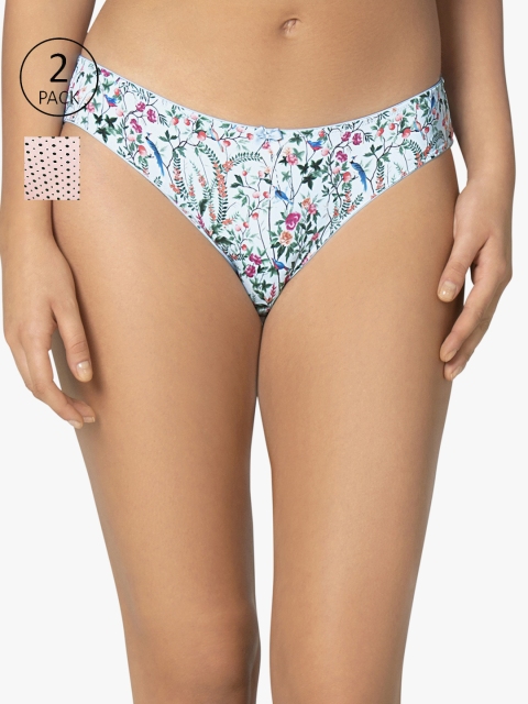 

Amante Women Pack of 2 Briefs, Multi