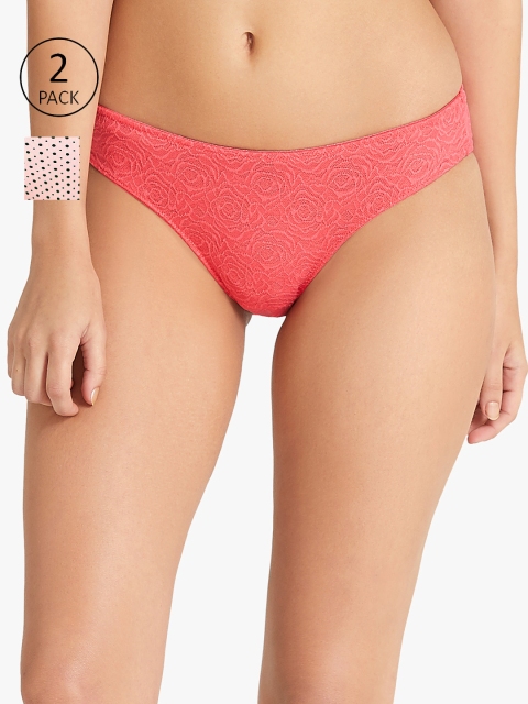 

Amante Women Pack of 2 Briefs, Peach