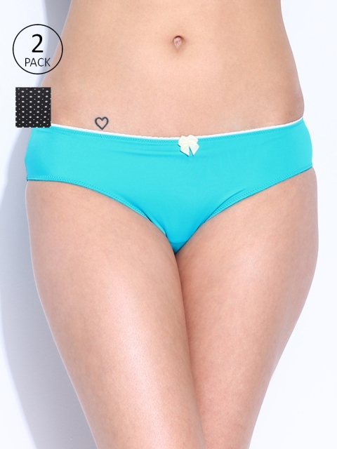 

Amante Women Pack of 2 Briefs, Black