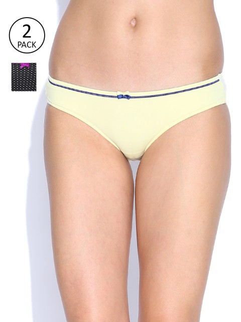 

Amante Women Pack of 2 Briefs, Black
