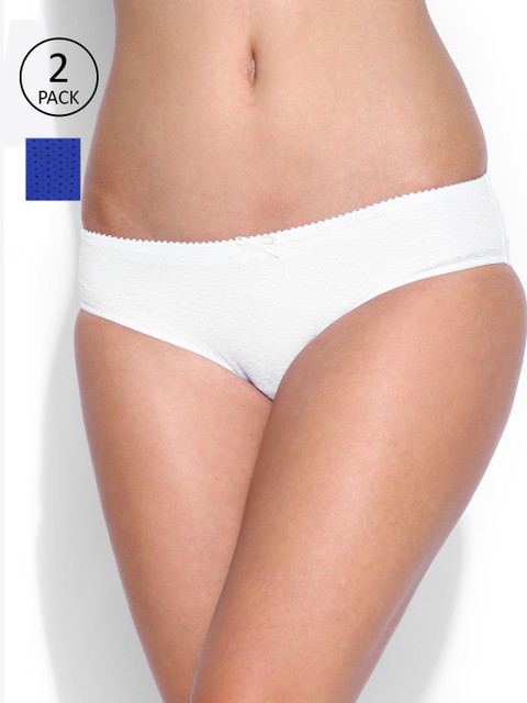 

Amante Women Pack of 2 Briefs, White