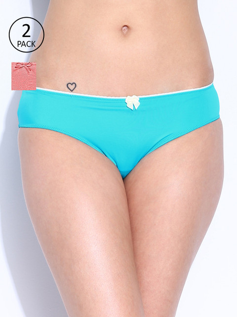 

Amante Women Pack of 2 Briefs, Pink