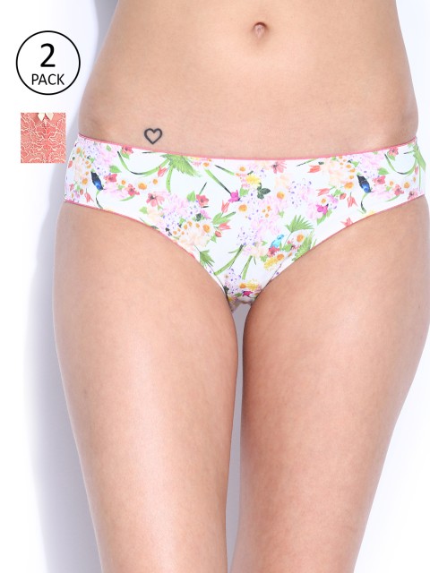 

Amante Women Pack of 2 Briefs, White