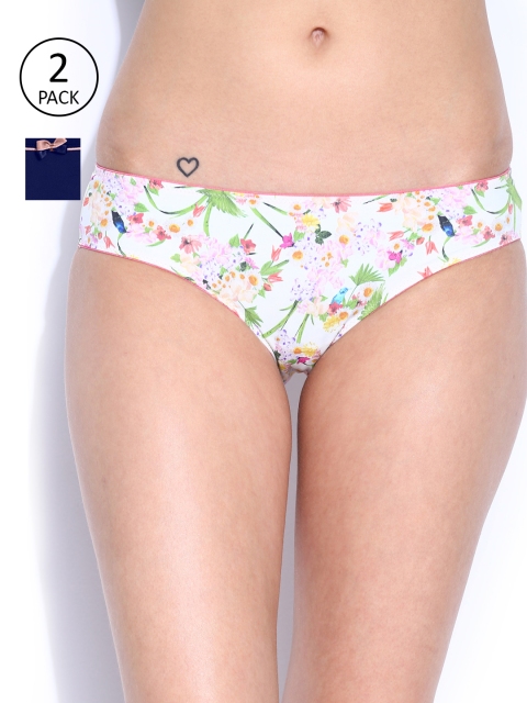 

Amante Women Pack of 2 Briefs, White