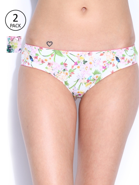 

Amante Women Pack of 2 Briefs, Pink