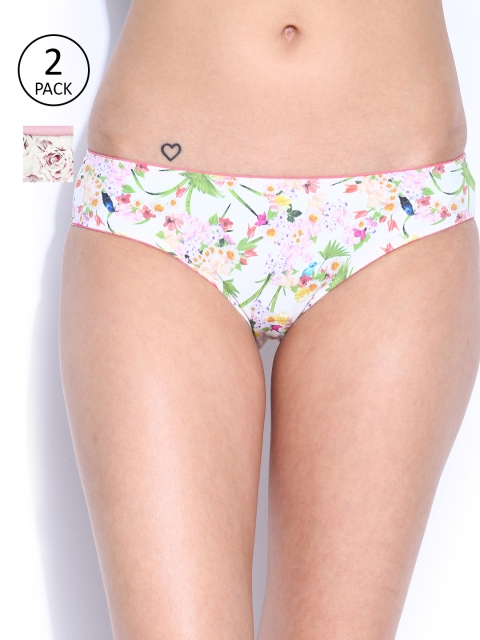 

Amante Women Pack of 2 Briefs, White