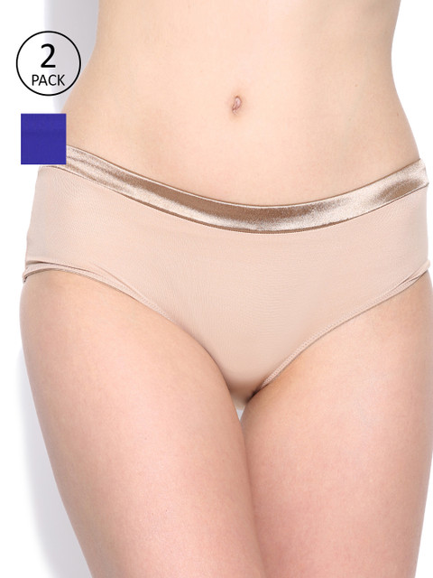 

Amante Women Pack of 2 Briefs, Blue