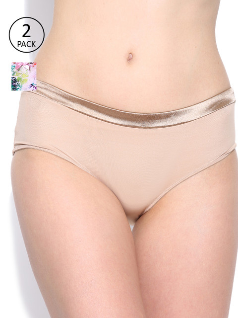 

Amante Women Pack of 2 Briefs, Nude