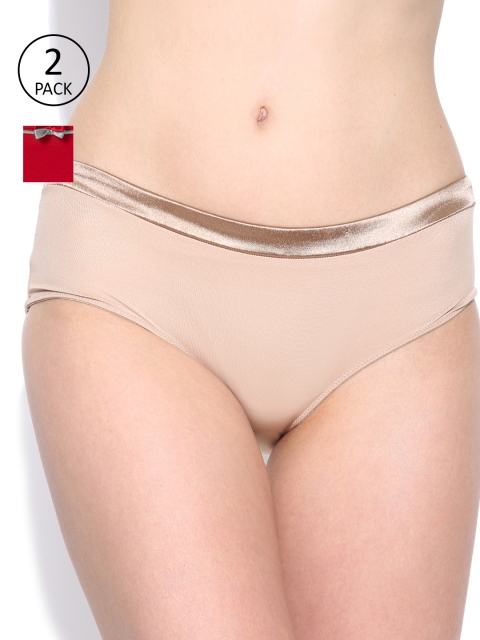 

Amante Women Pack of 2 Briefs, Nude