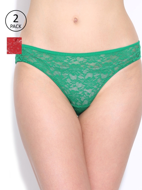

Amante Women Pack of 2 Briefs, Red