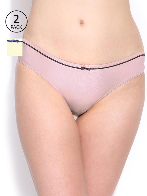 

Amante Women Pack of 2 Briefs, Pink