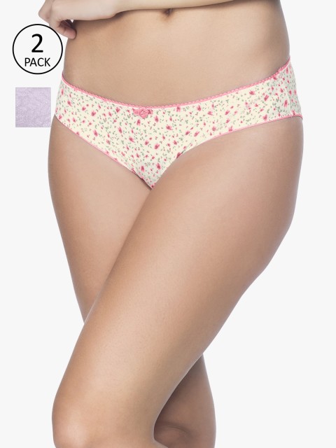 

Amante Women Pack of 2 Briefs, Mauve