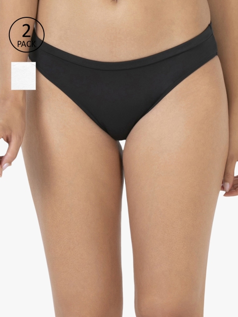 

Amante Women Pack of 2 Briefs, Black
