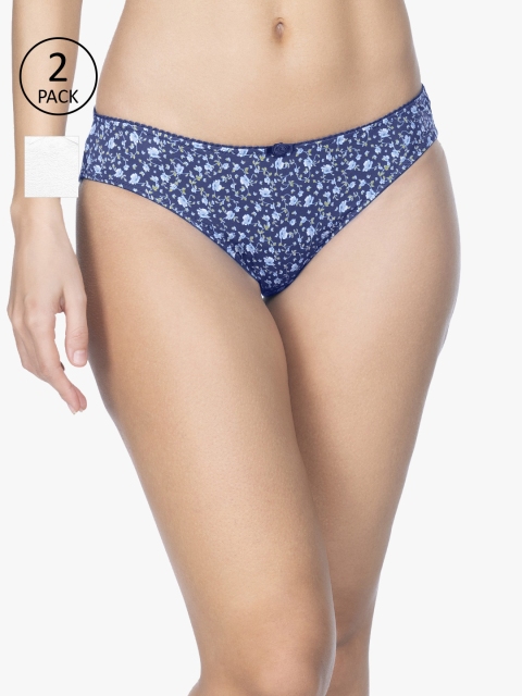 

Amante Women Pack of 2 Briefs, Blue