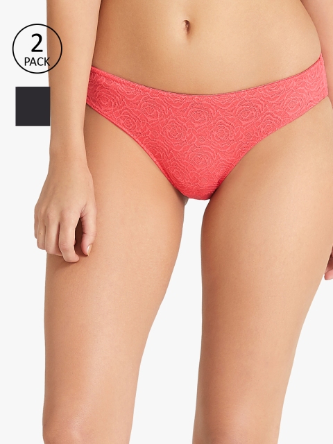

Amante Women Pack of 2 Briefs, Black