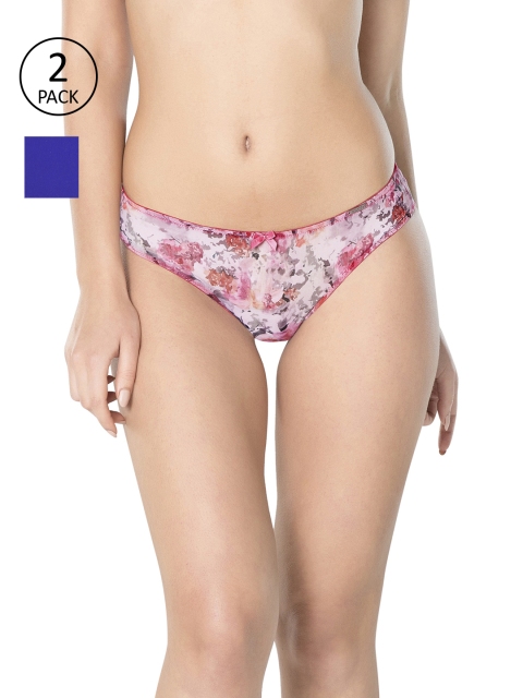 

Amante Women Pack of 2 Briefs, Blue