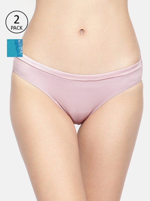 

Amante Women Pack of 2 Briefs, Teal