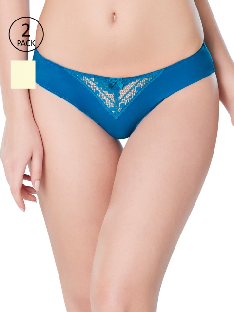 

Amante Women Pack of 2 Briefs, Blue