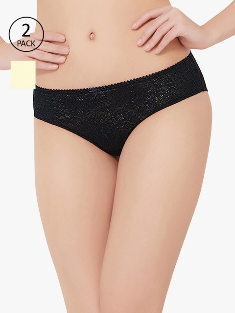 

Amante Women Pack of 2 Briefs, Black