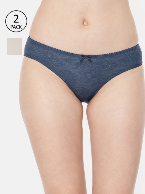 

Amante Women Pack of 2 Briefs, Blue