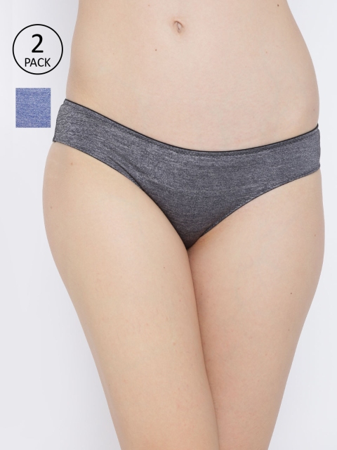

Amante Women Pack of 2 Briefs, Grey