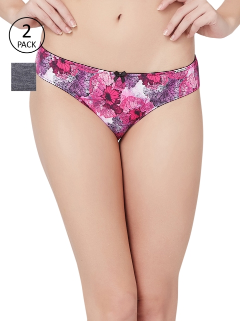 

Amante Women Pack of 2 Briefs, Grey