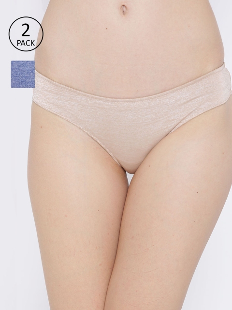 

Amante Women Pack of 2 Briefs, Blue