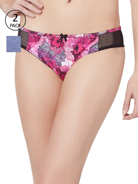 

Amante Women Pack of 2 Briefs, Blue