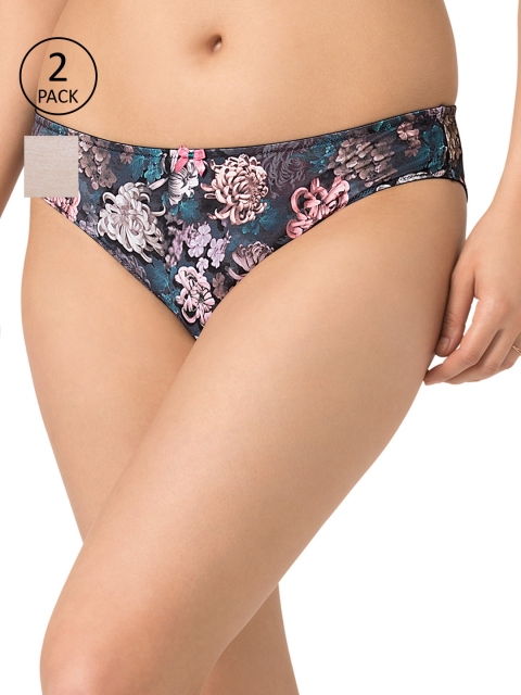 

Amante Women Pack of 2 Briefs, Blue