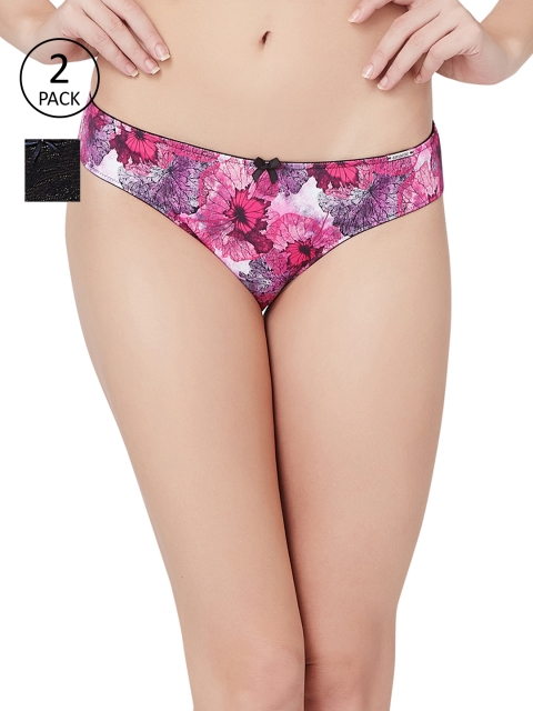 

Amante Women Pack of 2 Briefs, Pink
