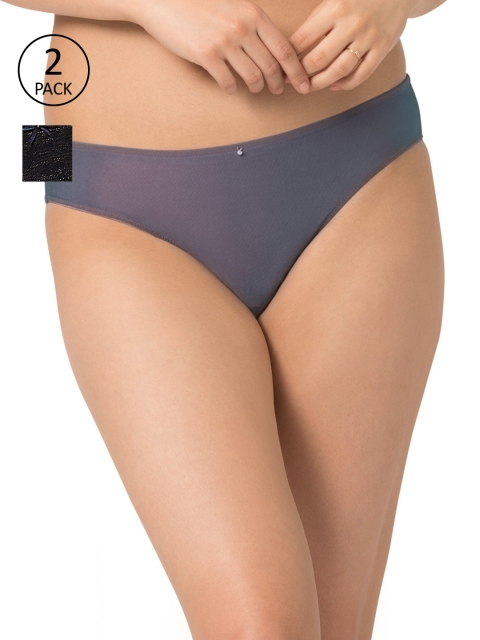 

Amante Women Pack of 2 Briefs, Purple