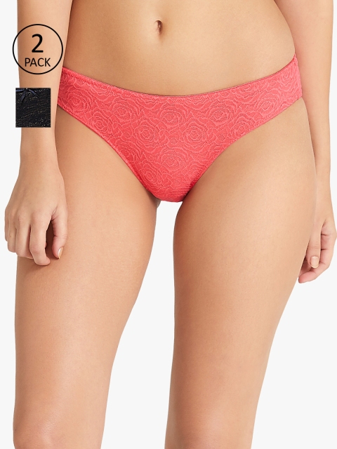 

Amante Women Pack of 2 Briefs, Black