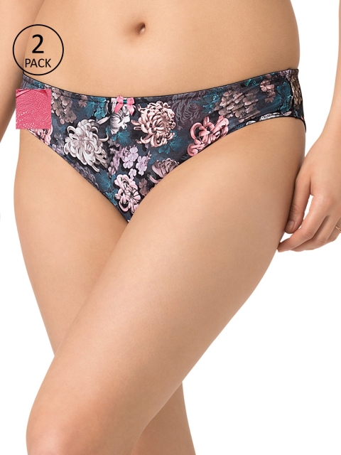 

Amante Women Pack of 2 Bikini Briefs, Pink