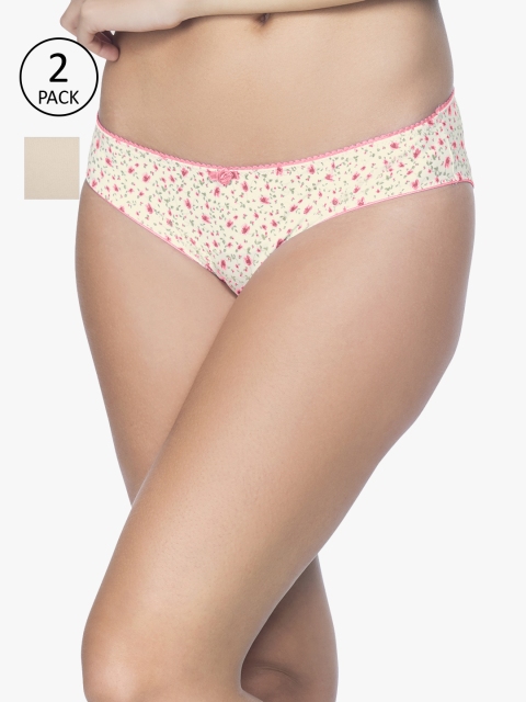 

Amante Women Pack of 2 Briefs, White