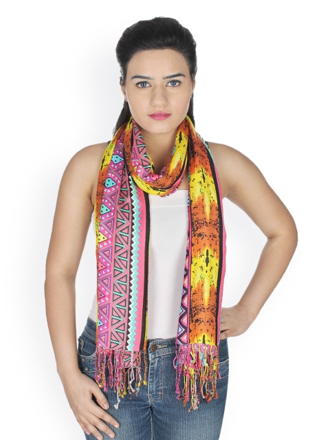 

Anekaant Multicoloured Printed Stole, Multi