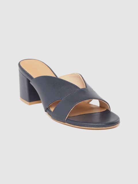 

her by invictus Women Navy Blue Solid Heels