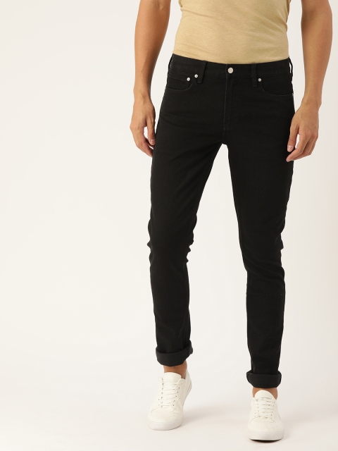 

Calvin Klein Jeans Men Black Slim Fit Mid-Rise Clean Look Jeans