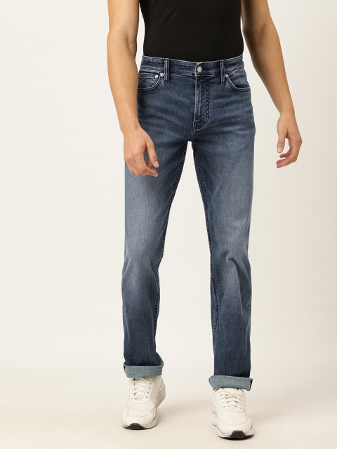 

Calvin Klein Jeans Men Blue Slim Fit Mid-Rise Clean Look Stretchable Jeans
