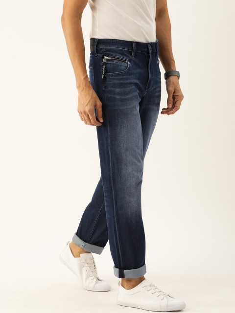 

Calvin Klein Jeans Men Blue Slim Fit Mid-Rise Clean Look Stretchable Jeans