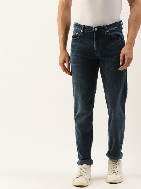 

Calvin Klein Jeans Men Blue Slim Fit Mid-Rise Clean Look Stretchable Jeans